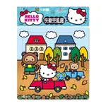 【肚量書店】世一 HELLO KITTY:快樂兜風趣 16片拼圖 C678065(16片)MIT{定60}正版授權