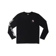 Fallen Footwear Men Metal Blade Axe L/s Tees Regular Fit Black/White