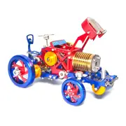 Vacuum Stirling Tractor Engine Aluminum Alloy Model Toy Children Science Education