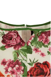 Keyhole Floral Sun Dress--ELI-EAW169