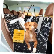 Dog Seat Cover - Waterproof Dog Car Seat Cover for Back Seat - 6 Paws & Bones