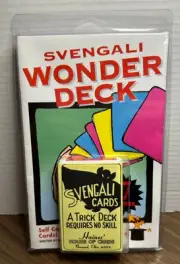 Vintage Svengali Trick Deck Of Cards Haines House Of Cards W/booklet