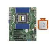Supermicro H13SSL-N Motherboard With AMD EPYC 9V84 (9654 OEM) 2.4GHz 96cores CPU