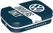 Nostalgic Art 40361138134 Box Mints VW Drivers Only, Steel, Blue