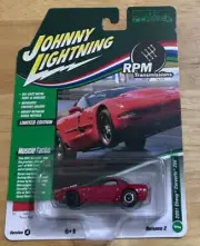 Johnny Lightning Limited Edition torch red 2001 Chevy Corvette Z06
