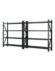 [Giantz] Garage Shelving Warehouse Rack 4mx2m in Black