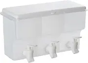 Bafnsiji 3.5L Fridge Water Dispenser Drink Dispenser, Leakproof Plastic Drinks Milk Dispenser with Tap, Iced Beverage Dispensers, for Making Teas and Juices