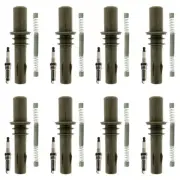 NGK 8 G-Power Platinum Spark Plugs 8 Coil Boots Kit for F-Series Expedition V8 (for: Ford)