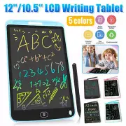 12" Portable LCD Writing Tablet Drawing Board Erasable Notepad Pad for Kids gift