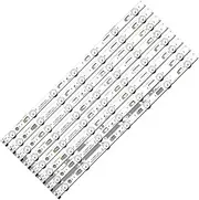HFZCSIMR 8PCS LED Strip for L42F1600E Light Bar 40-D4287A-LBA2LIG 42HR331M07A1 4C-LB4207-YH6 4C-LB4207-HQ1