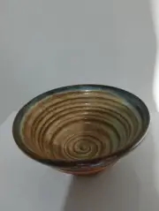 STUDIO POTTERY ART - BOWL 6.5"×4" - F1000