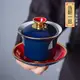 當朝一品陶瓷三才蓋碗茶杯功夫茶具套裝家用泡茶碗中式高檔敬茶碗