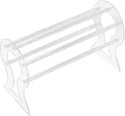 ERINGOGO Transparent Hair Clip Organizer for Headbands and Claw Clips Stylish Storage for Room Space Saving Display Stand for Hair Accessories and Reliable Design