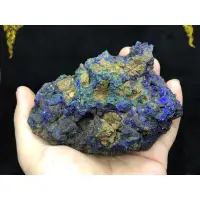 在飛比找蝦皮購物優惠-藍銅礦 安徽藍銅 Azurite 赤銅礦 藍銅 孔雀石 共生