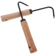 2 Pcs Garden Digging Cultivator Root Remover Ergonomic Tool Soil Loosening
