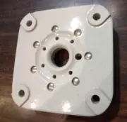 JOHNSON 247 SEPTAR 7-pin CERAMIC TRANSMITTER TUBE SOCKET ham amateur radio