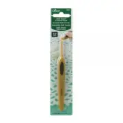 Clover Crochet Hook Soft Touch 3.00mm - very smooth - Made in Japan