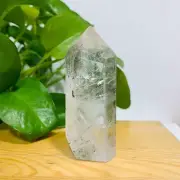 107g Natural Garden Crystal Phantom Quartz Obelisk Wand Point Tower Healing
