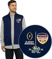 Vantage Apparel Men's Notre Dame Fighting Irish Orange Bowl Vest