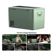 Baseus T-Space Series Car Refrigerator for Tesla Model Y-Forest Green