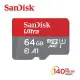 SanDisk Ultra micro SD 064GB 記憶卡140MB/s