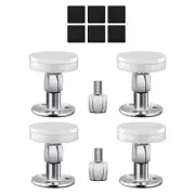4PCS Adjustable Bed Frame Anti-Shake Tool, Headboard Stoppers, Free Furniture Pa