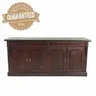 Solid Mahogany Wood 4 Door Buffet Antique Victorian Style Reproduction Design