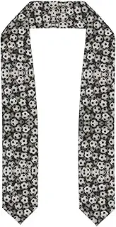 [SKKNT] Soccer Sea Print Graduation Shawl Stole For Academic Commencements Honor Sash Congratulations Gift