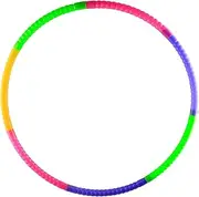 Hula Hoop for Kids,Small Colorful Detachable Sport Hula Hoop with 7 Sections Tubes,Weight Size Adjustable Exercise Hula Hoop for Fitness Gymnastics Dance Pet Training Children