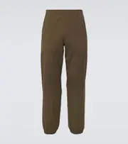 [Loro Piana] Loro Piana Wool-blend technical sweatpants AU 90 green