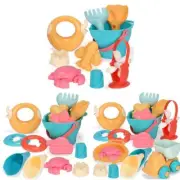 Beach Game Children Sandbox Set Seaside Bucket Water Game for Play Cart