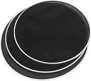 ULDIGI Mute Drum Parts 3pcs Mesh Silent Drum Heads Double Layer for Quiet Playing