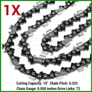 1XChainsaw Chain 18" FOR ALDI FERREX 45CC CHAINSAW MODEL CSP50