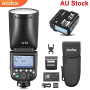 Godox V1Pro-N TTL HSS Round Head Camera Flash + X2T-N Trigger For Nikon
