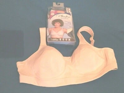 New w/Box 474C 4745 Cotton Stretch Wirefree PLAYTEX 18 Hour 40B Bra Soft Taupe