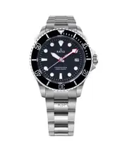 RATIO FreeDiver Sapphire Stainless Steel Black Dial Quartz RTF031 Mens Watch