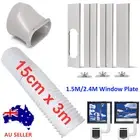 Portable Air Conditioner Exhaust Hose Adaptor Duct 1.5/2.4M Window Plate Kit AU