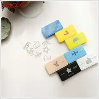 在飛比找樂天市場購物網優惠-韓國創意可愛造型迴紋針 文具 小物 書籤 文件 夾子 動物（