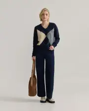 Chelsea Argyle Knit