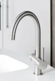 MGS Vela DF Matte Stainless Steel Faucet Single Hole VEDF-M NEW in Box