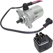 GZKJP Starter Motor & Relay for Polaris Sportsman 90 2001 2002 2003 2004 2005 2006 0450533 18643 410-54058 SMU0284 57-2732 495774