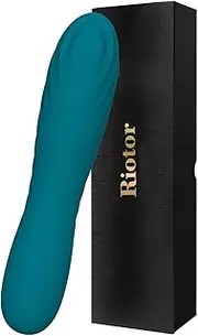 G Spot Dildo Vibrator - Adult Female Sex Toys with 10 Vibrations, Realistic Silicone Dildos Finger Vibrators for Multiple Stimulation, Clitoris Stimulator for Solo and Couples Pleasure (Deep Green)