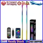 LF# RGB Floor Lamp App Controlled Dimmable LED Bar Ambient Light (Double Round B