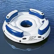 Floating Pool Giant Island Party Raft Swim Platform Inflatable Tube 4 Persons 239cm