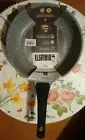 24cm bialetti non stick red fry pan.