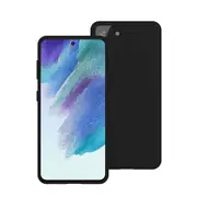 Samsung Galaxy S21 FE 5G Compatible Case Cover Liquid Silicone -Black