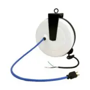 MMTC CRP-3P 3 Wire 18AWG Gauge 30 foot Extended SJT Cord Reel Metal Enclosure