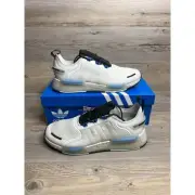 adidas NMD V3 Mens Size 12 Crystal White Cloud White Blue Rush GX2086