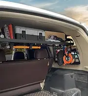 Light Modular Storage Molle Panel Center Shelf Tray, Cargo Pet Barrier for Mitsubishi Pajero 5-Door 1999-2006