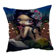 Amara the Hawaiian Fairy and the Book Cushion Cover